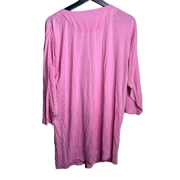 Vintage 80s Victoria’s Secret Gold Label Shirt Gown Medium - Picture 4 of 5